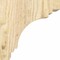 Ekena Millwork Pescadero Rough Sawn Corbel, Douglas Fir, 4"W x 6"D x 6"H COR04X06X06PEC00RDF - alternate 4